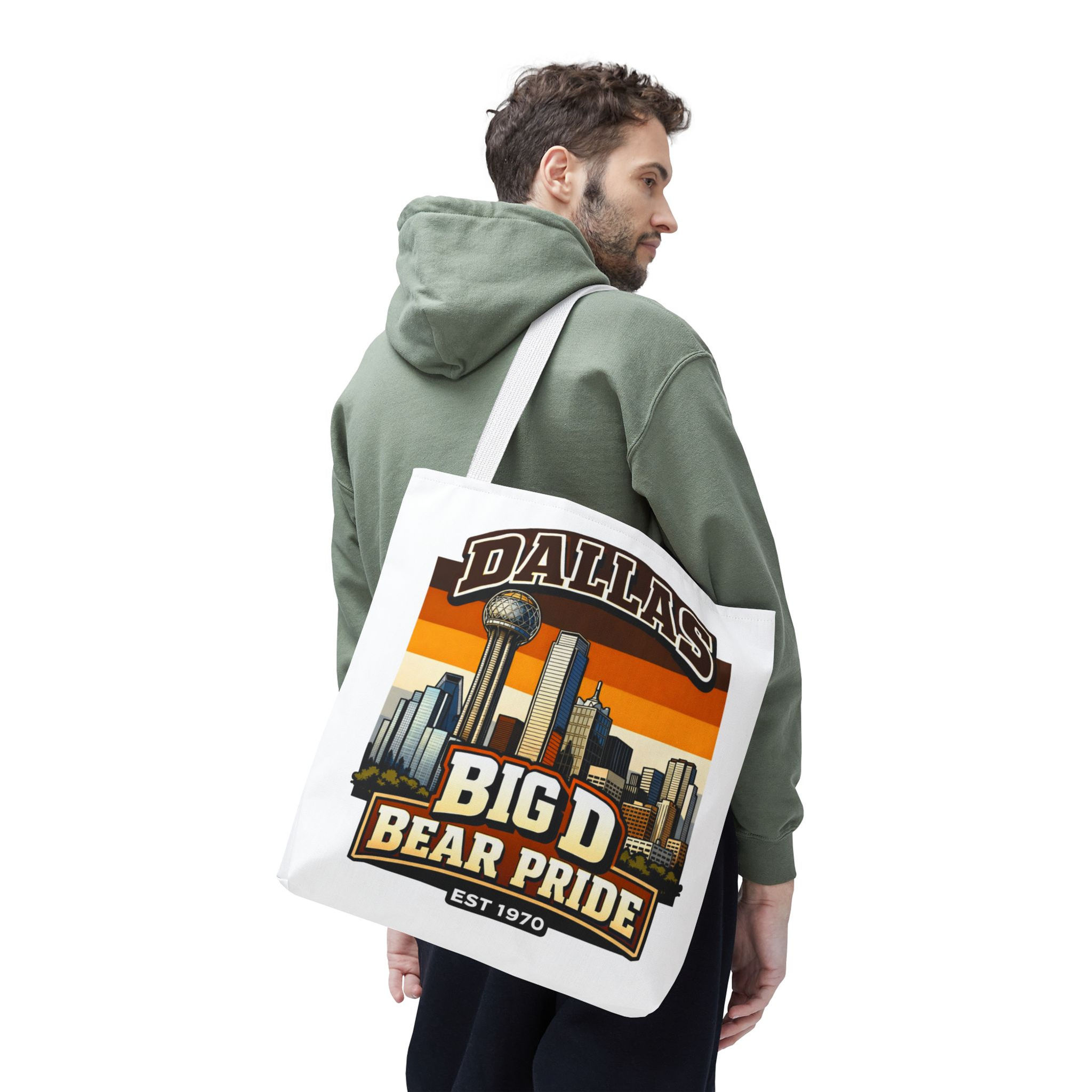 Dallas Big D Bear Pride Tote | Gay Bear Pride Texas LGBTQ