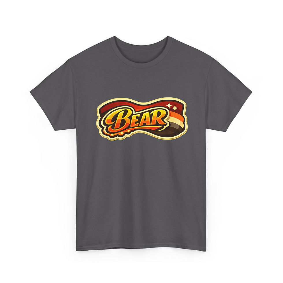 Thumbnail: Bear Retro Logo Tee | Gay Bear Pride Men's LGBTQ T-Shirt