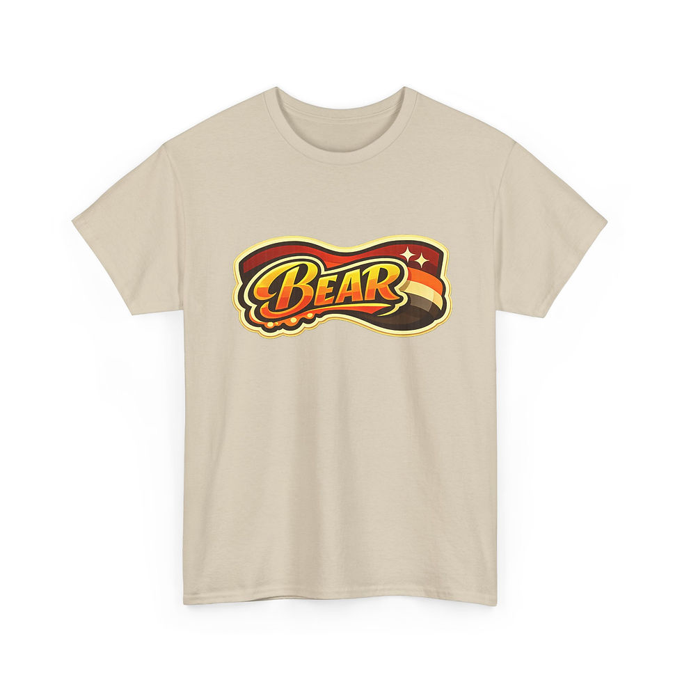 Thumbnail: Bear Retro Logo Tee | Gay Bear Pride Men's LGBTQ T-Shirt