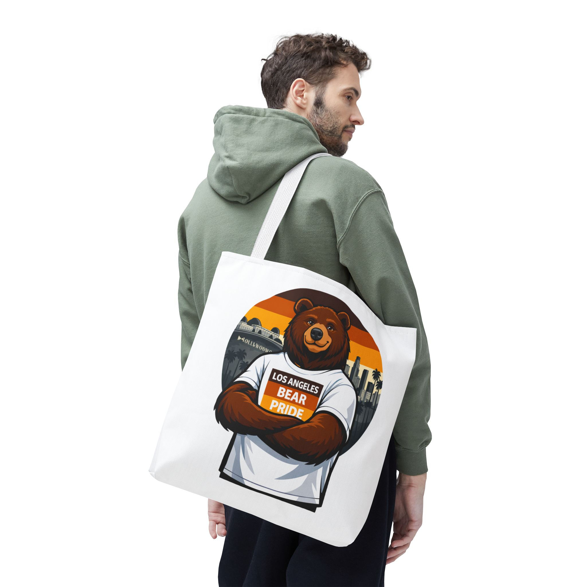 Los Angeles Bear Pride Tote | Gay Bear Pride LA LGBTQ Bag