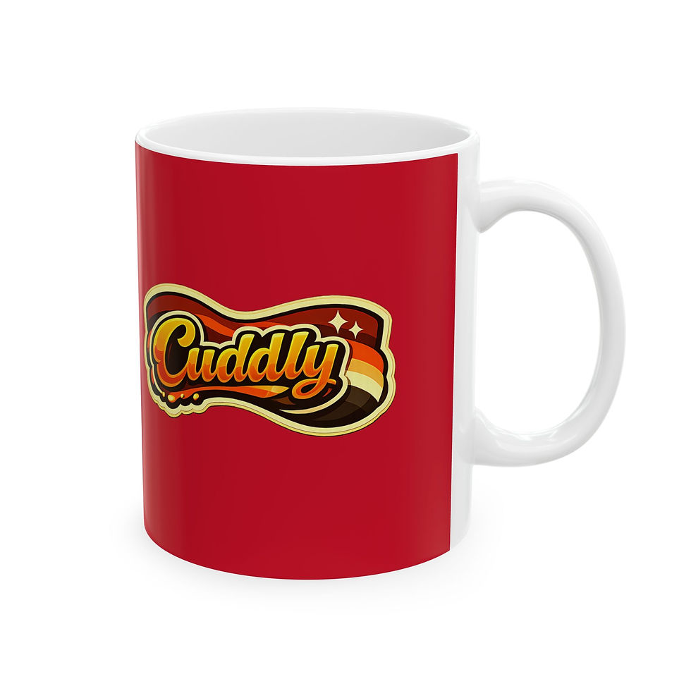 Thumbnail: Cuddly Retro Logo Mug | Gay Bear Pride LGBTQ Coffee Mug