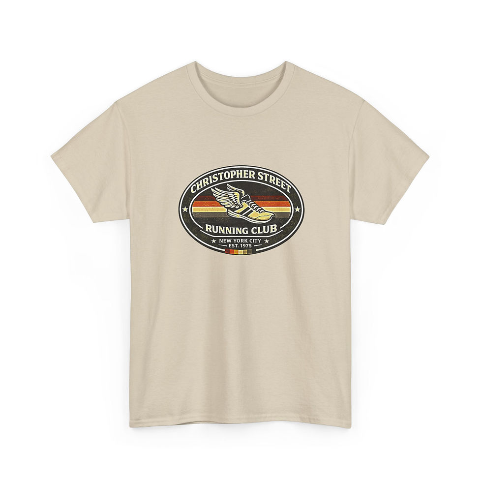 Thumbnail:  Christopher Street Running Club T-Shirt | Gay NYC LGBTQ Tee