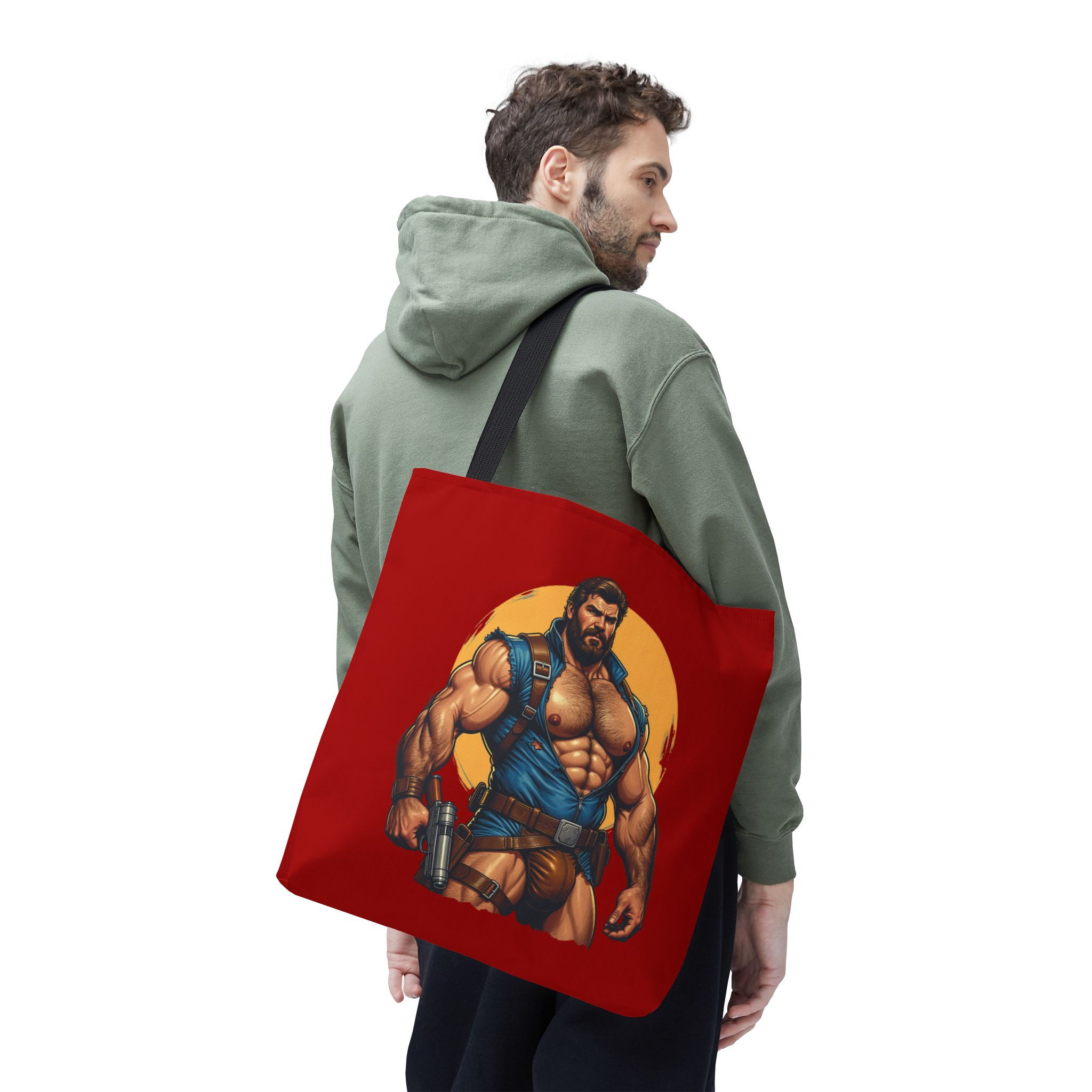 Space Cowboy Bear Gay Bear Pride Tote Bag