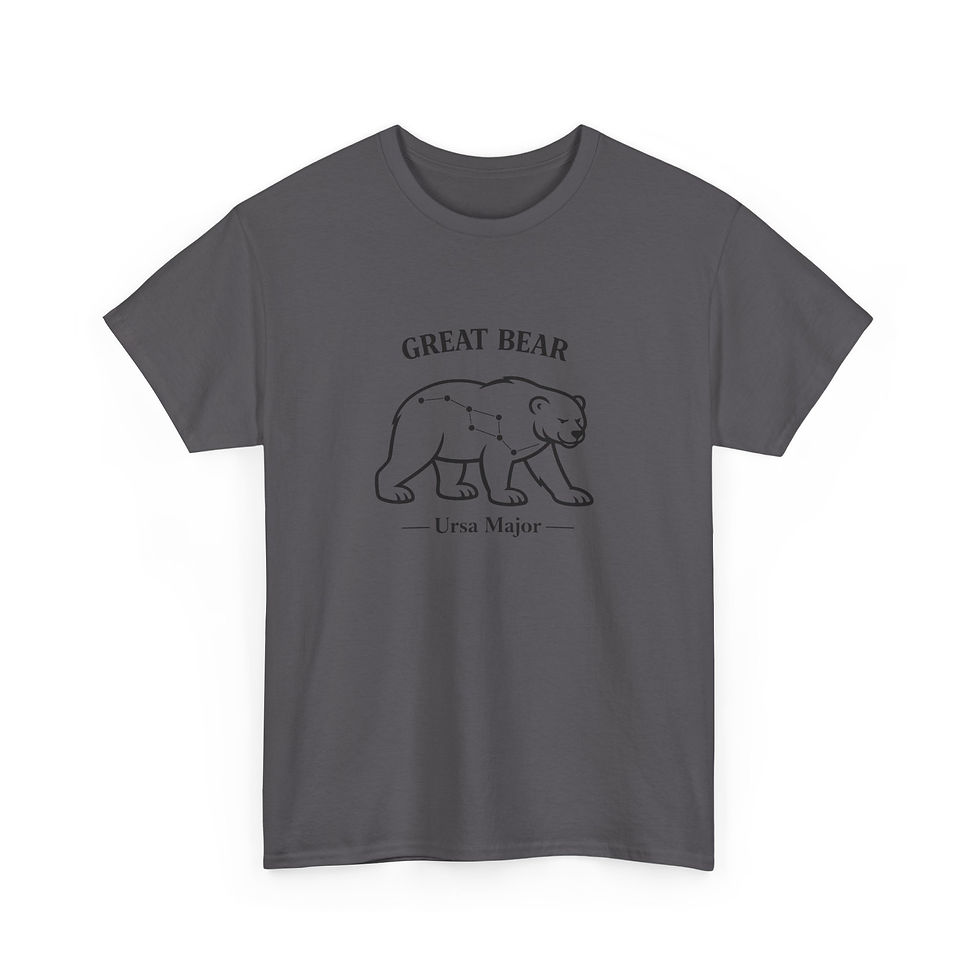 Thumbnail: Great Bear — Ursa Major Constellation Gay Bear T-Shirt