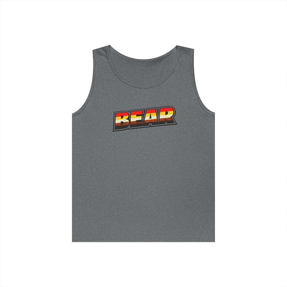 Thumbnail: Bear Pride Flag Tank Top | Gay Bear Pride Vest
