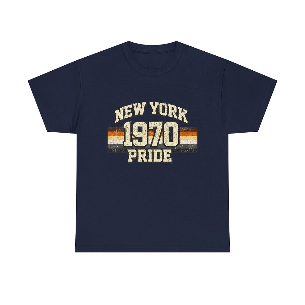 Thumbnail: New York 1970 Bear Pride Tee | Gay Bear Pride NYC T-Shirt