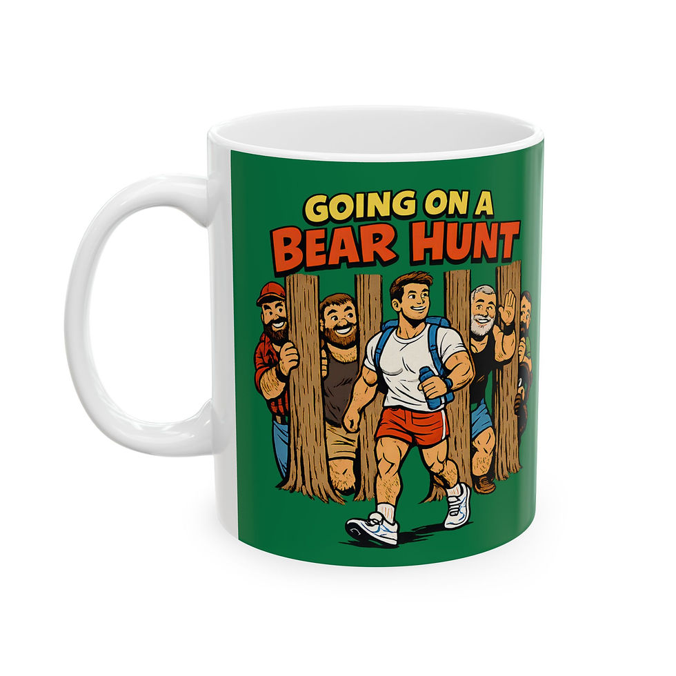 Thumbnail: Going On A Bear Hunt Mug | Gay Bear LGBTQ Coffee Mug Gift