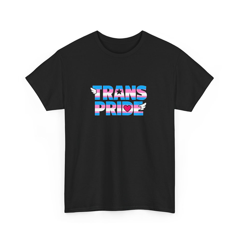 Thumbnail:  Trans Pride T-Shirt | Transgender Pride Unisex LGBTQ Tee