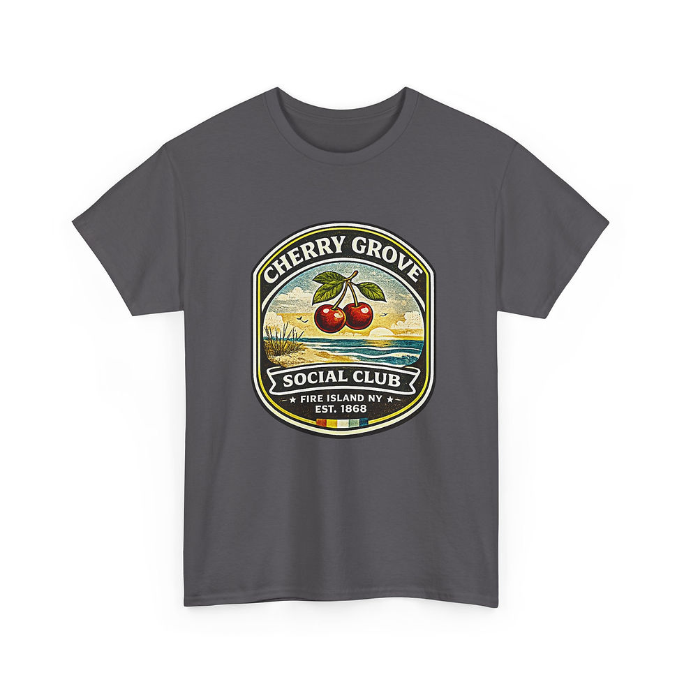 Thumbnail:  Cherry Grove Social Club T-Shirt | Gay Fire Island NY LGBTQ Tee