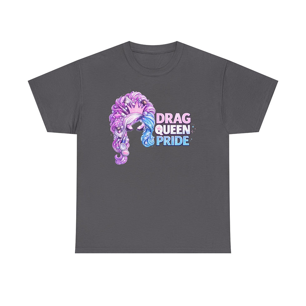 Thumbnail: Drag Queen Pride Illustrated T-Shirt | LGBTQ+ Gay Pride Tee