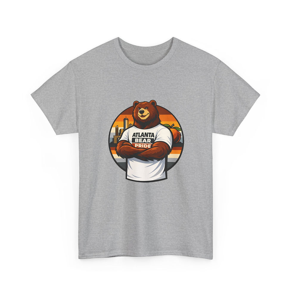 Thumbnail: Atlanta Bear Pride Tee | Gay Bear Pride Georgia Men's T-Shirt
