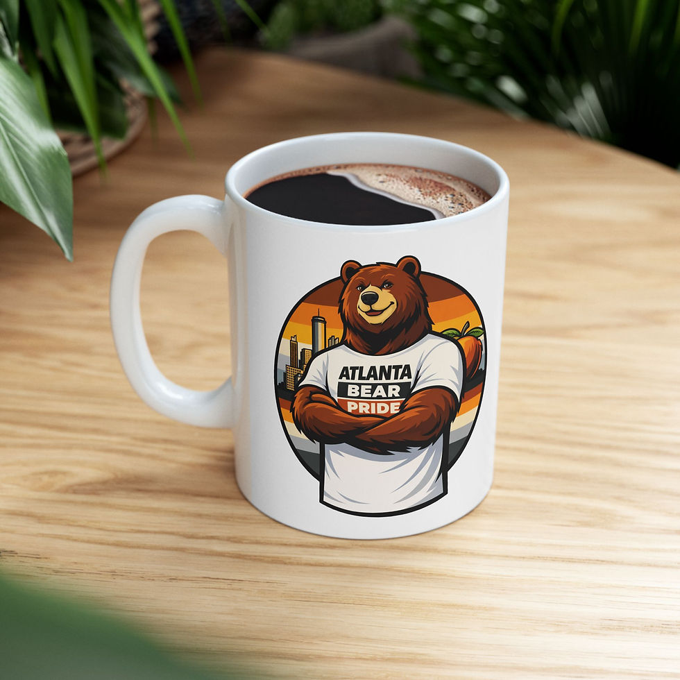 Thumbnail: Atlanta Bear Pride Mug | Gay Bear Pride Georgia Coffee Mug