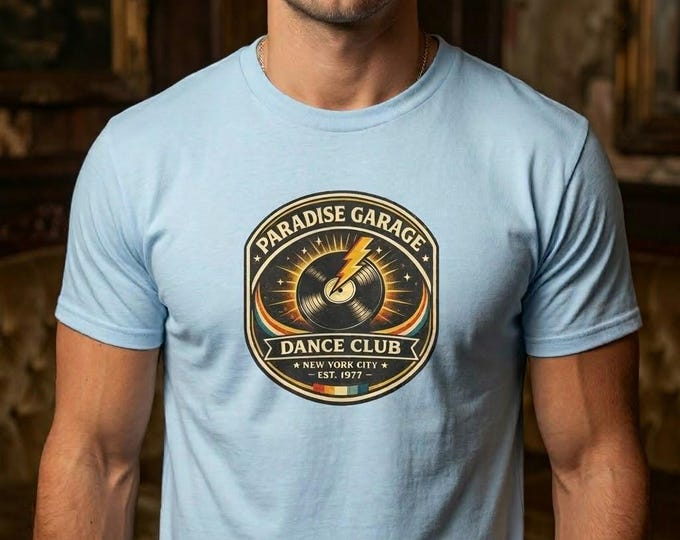 Paradise Garage Dance Club T-Shirt | Gay History NYC LGBTQ Tee