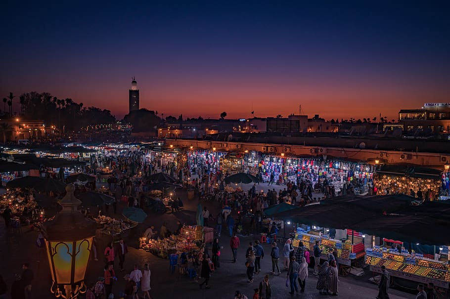 Social Media, A Moroccan market, Jean Baudrillard and the State of Finance