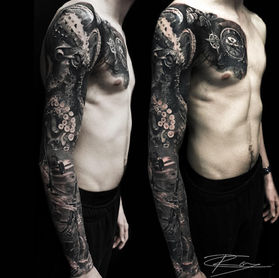 Roxx creates stunning East London realism tattoo at our East London studio – Princelet Tattoo London