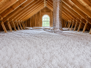 Proper attic insulation thickness in a Texas home