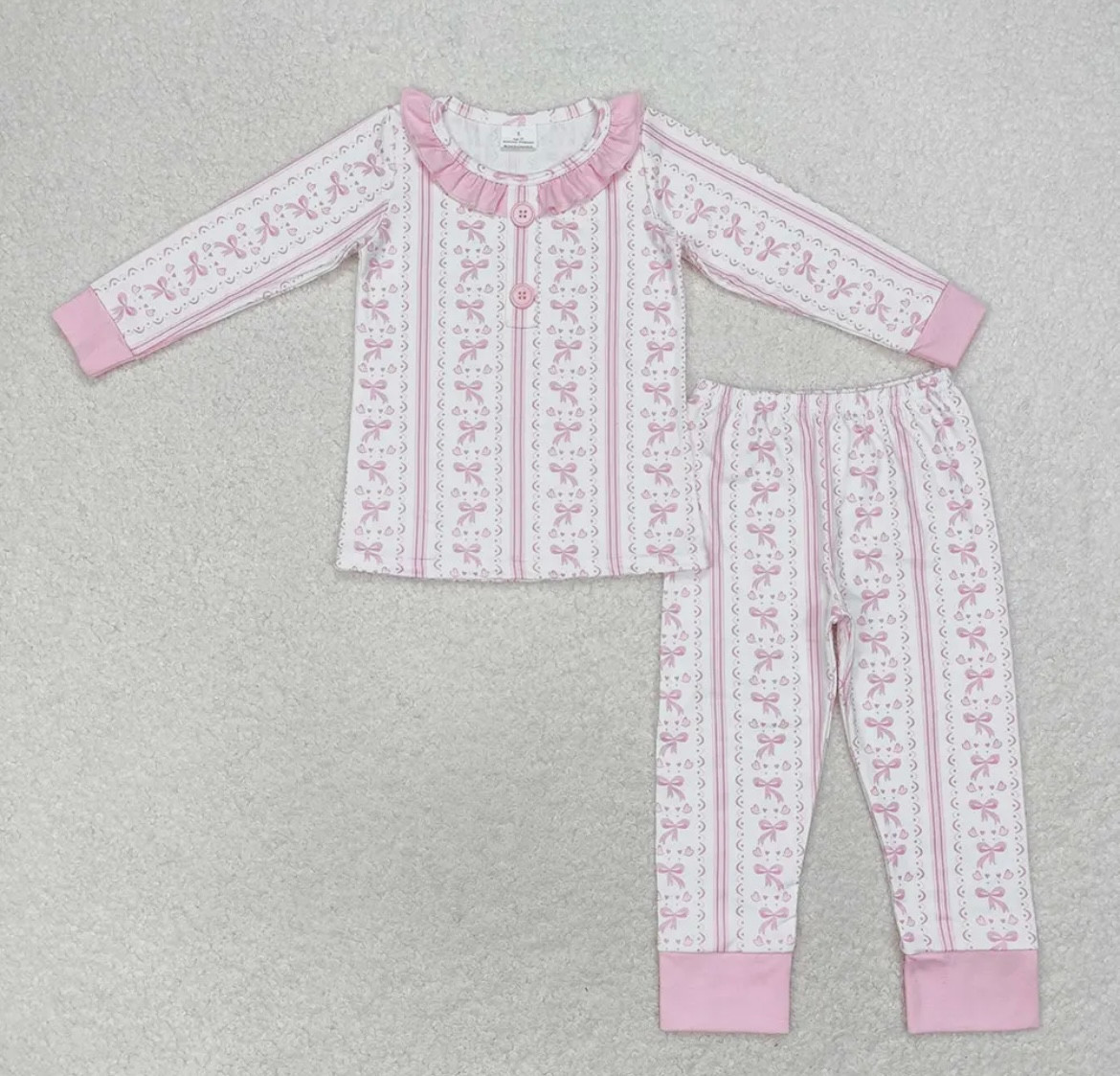 Bow pajamas 