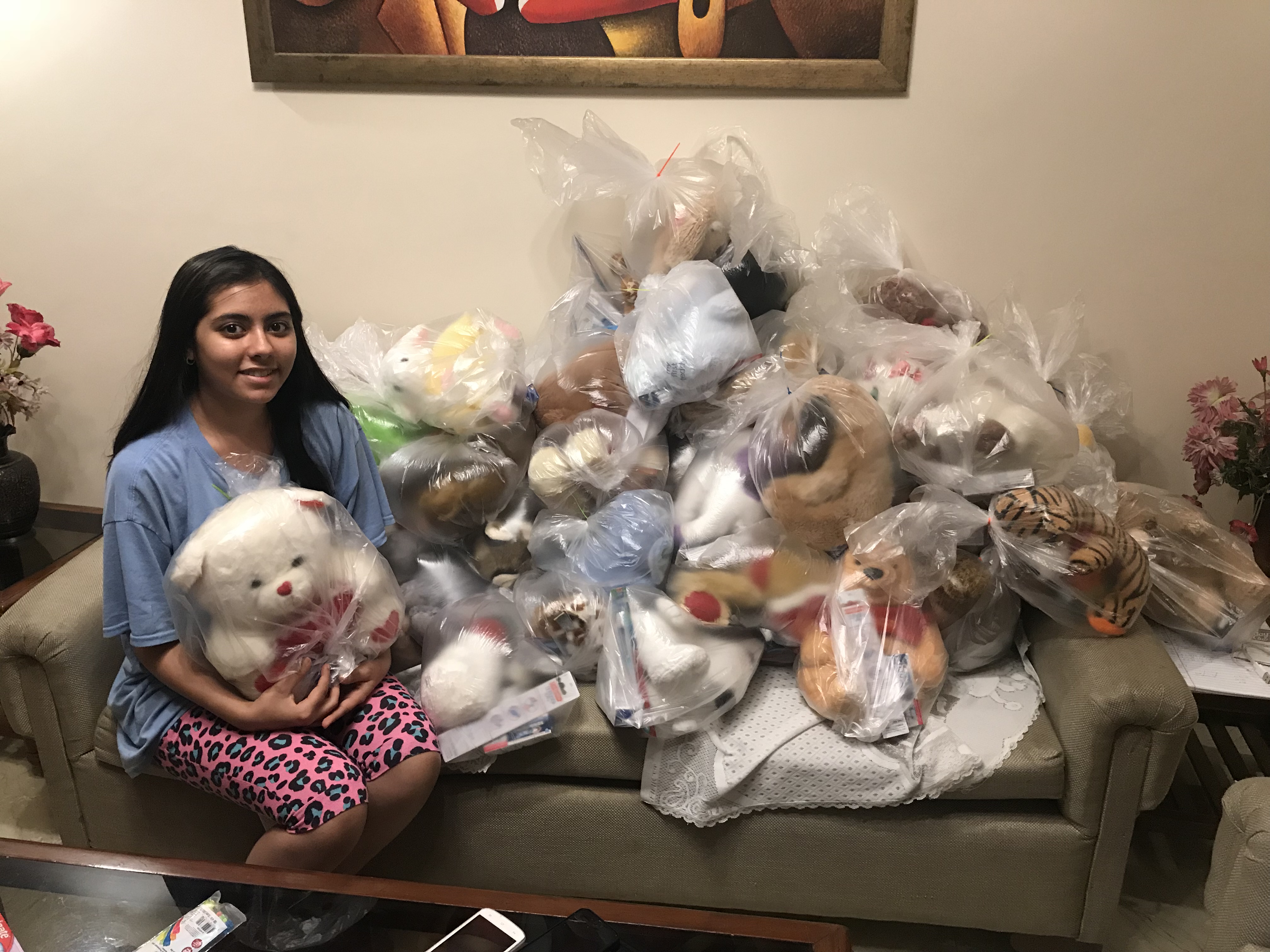 Supplies for Delhi children