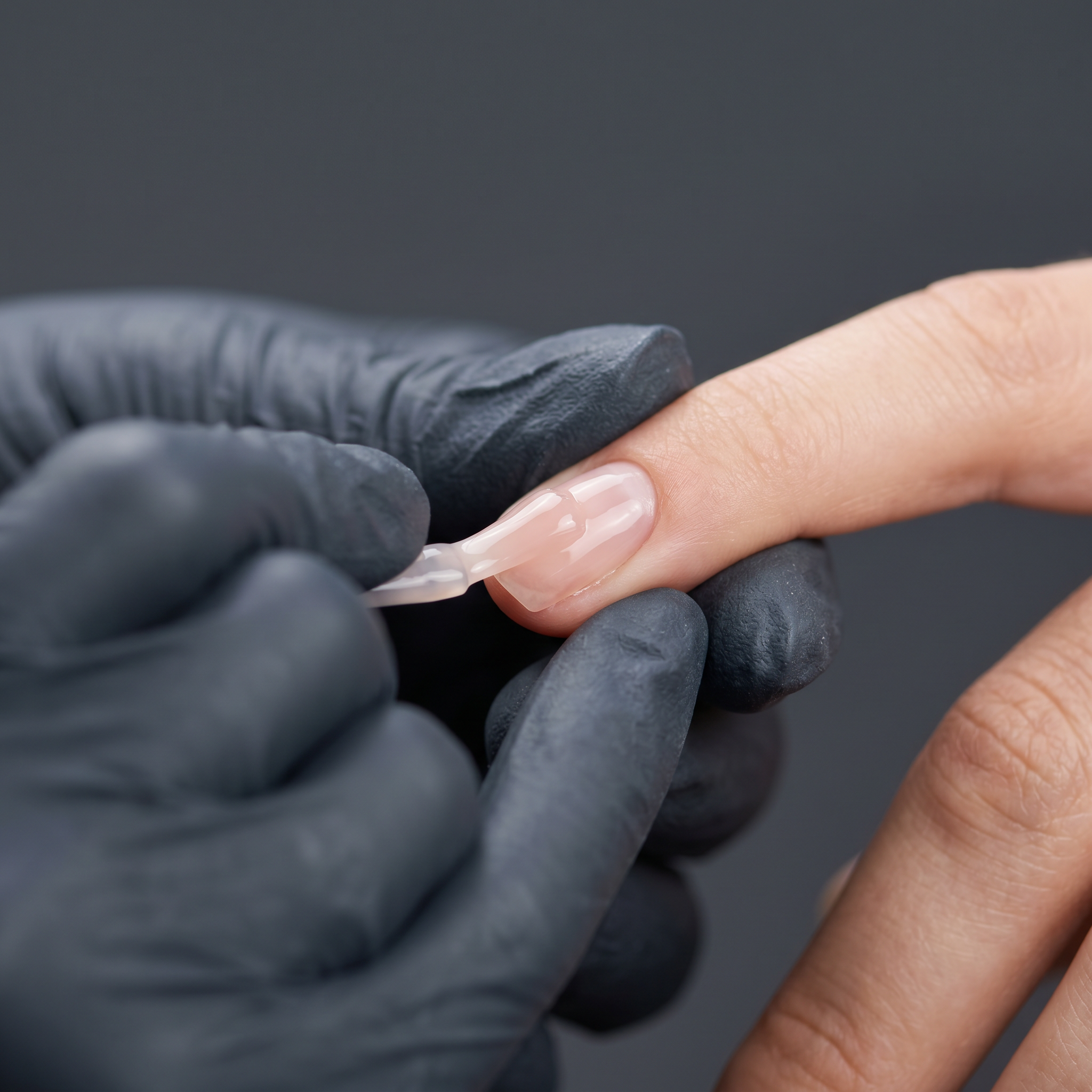 Gainage gel sur ongles naturels - Mains