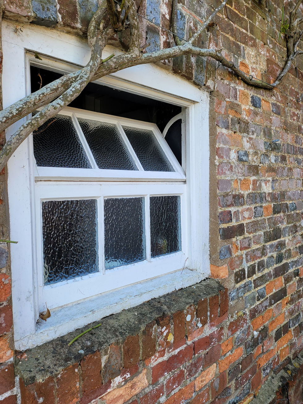 Exterior Window Repainting with Rot Repairs | Spithandle Lane, Steyning