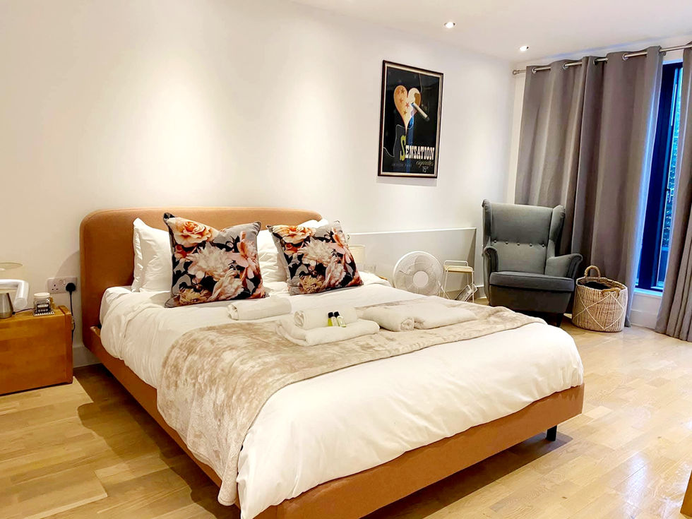 Painting Hands | All-White Penthouse Refresh in Brighton and Hove, East Sussex