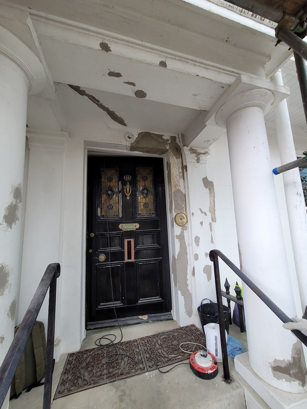 Worhing Townhouse Exterior Painting