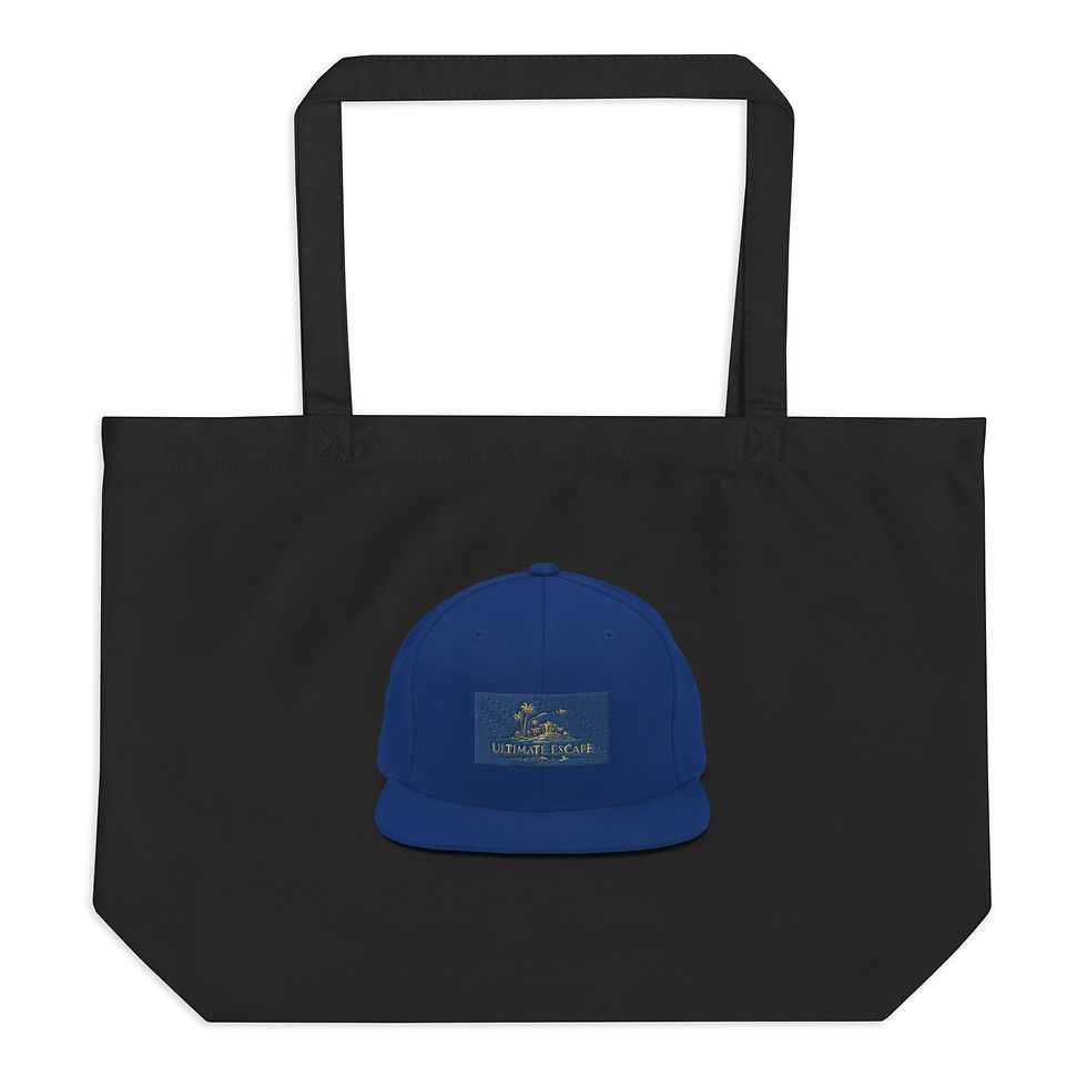 Thumbnail: Large organic tote bag