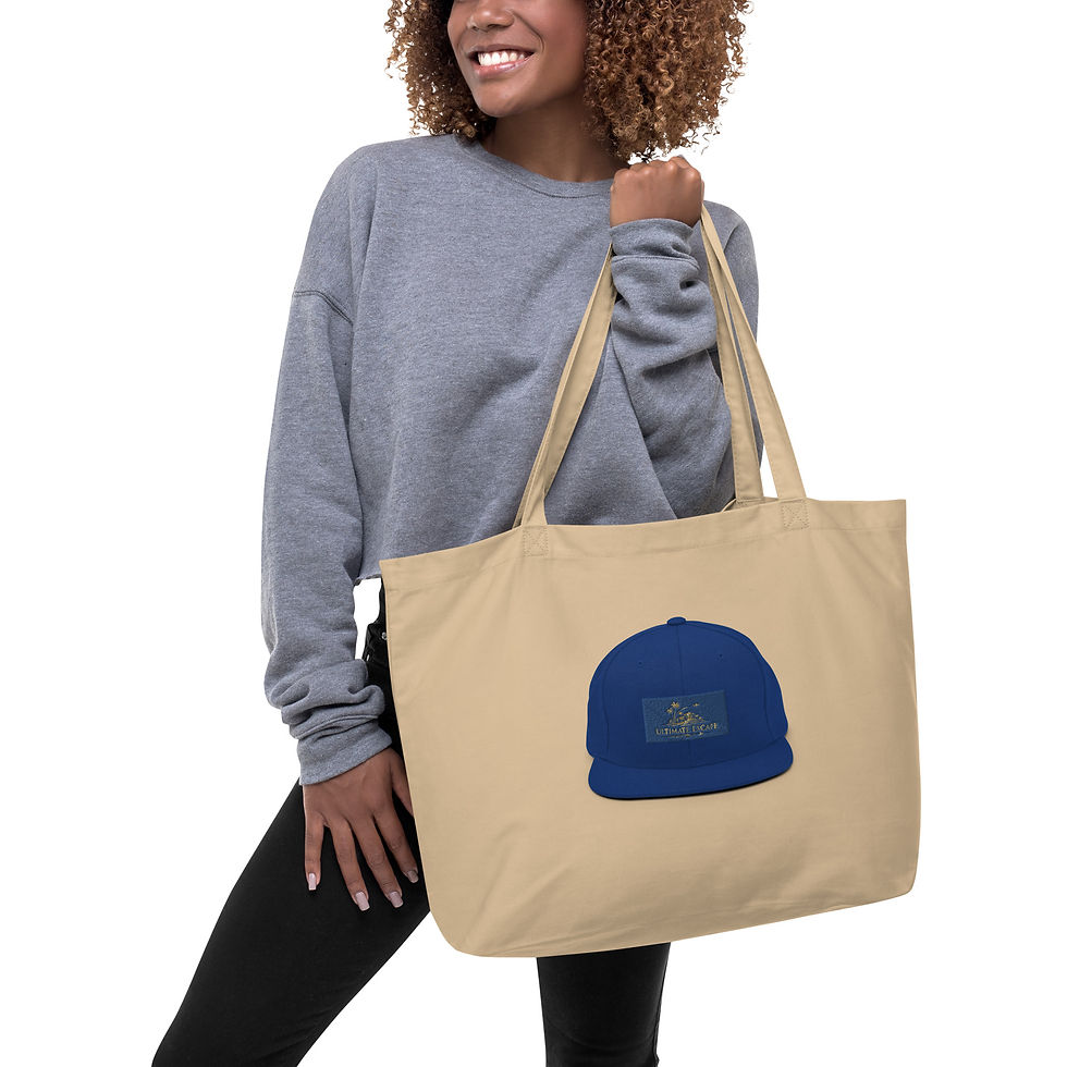 Thumbnail: Large organic tote bag