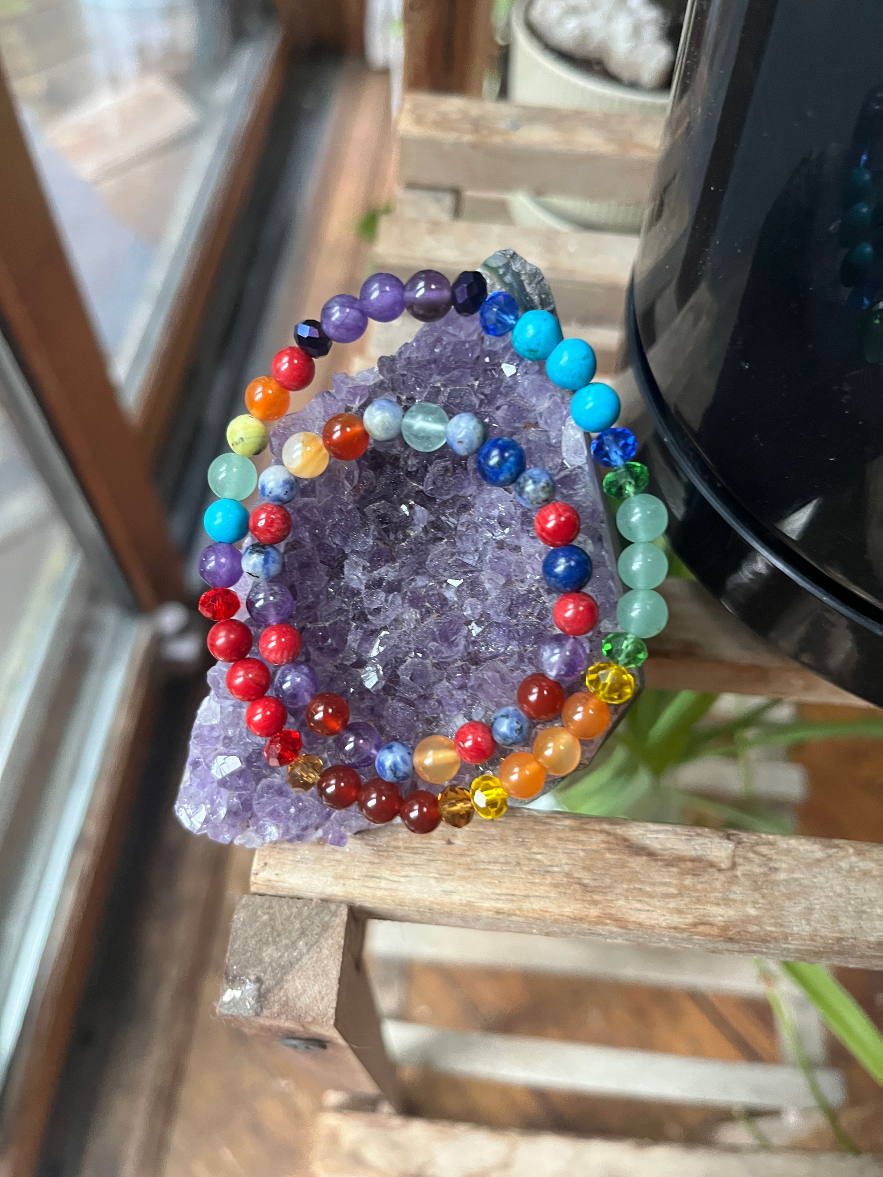 Unbreakable Light – Pride Month Gemstone Bracelet for LGBTQ+ Empowerment