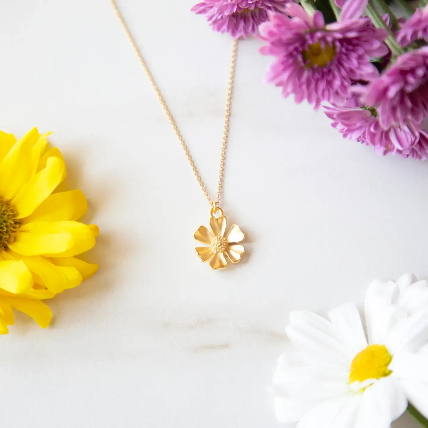 Stowaway Jewelry | Daisy Necklace