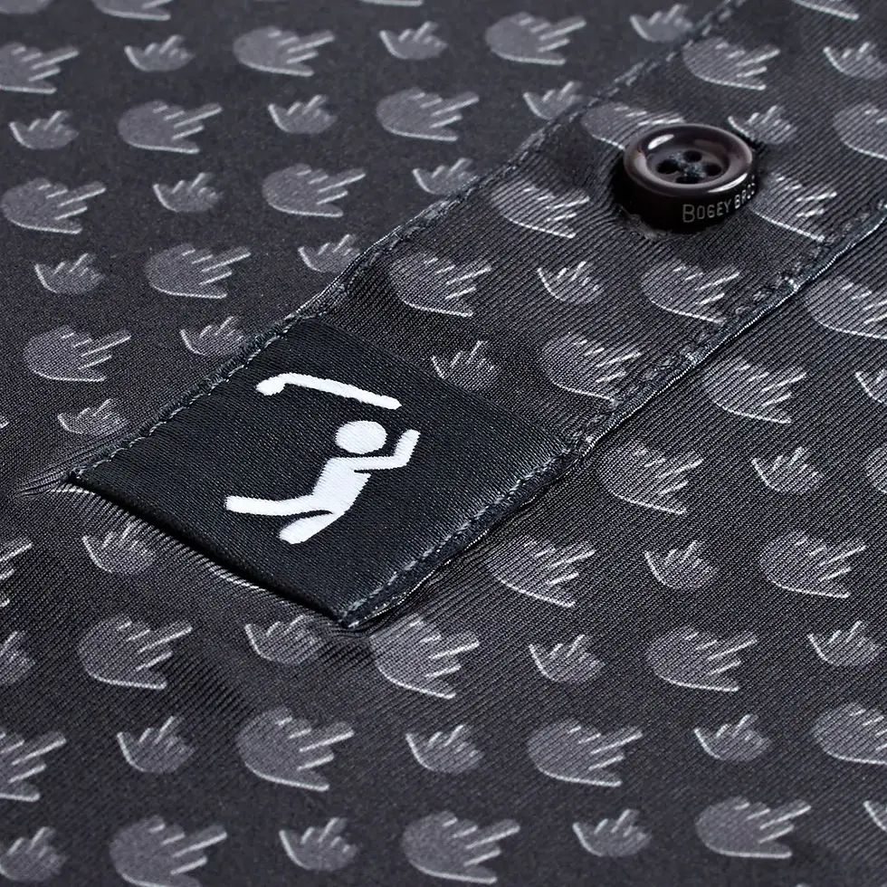 Thumbnail: Bogey Bros Cold Co. | Birdie Finger Raven Polo