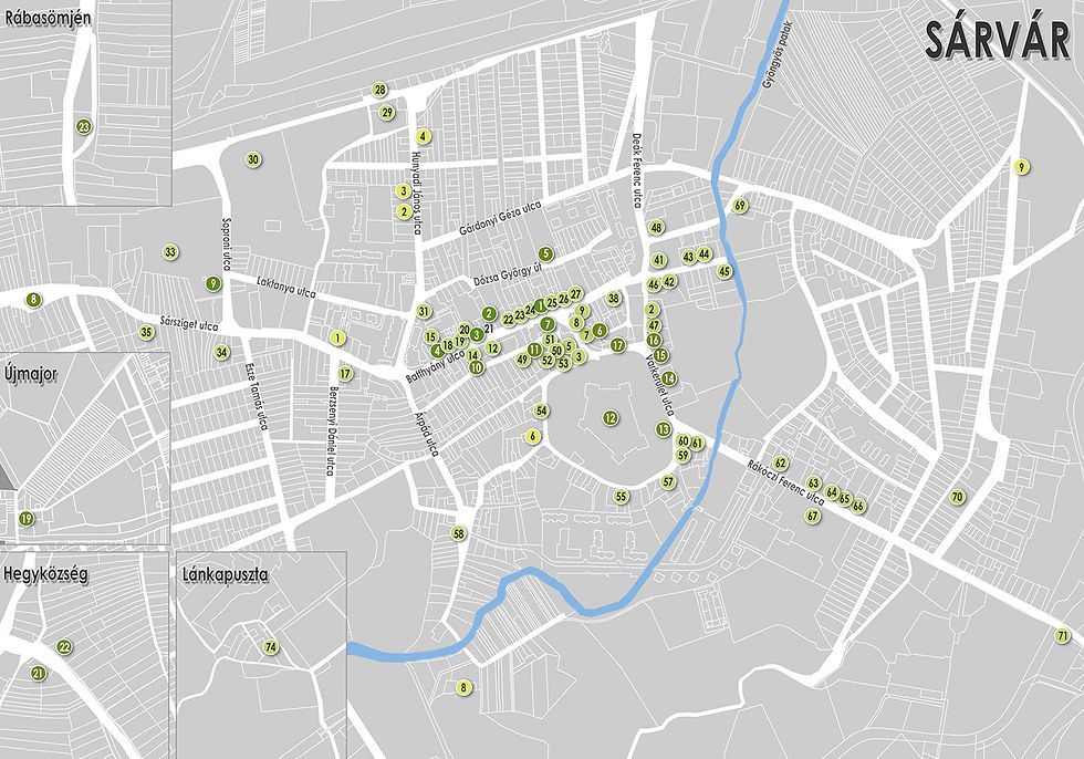 Sárvár épített öröksége