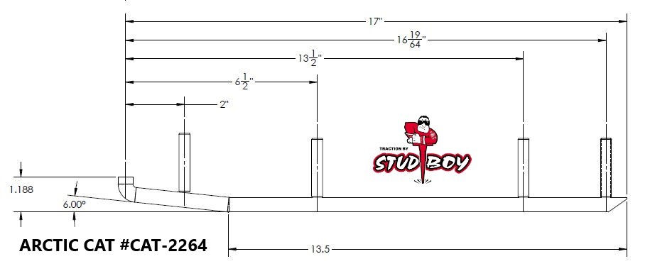Thumbnail: Stud Boy Enduro Bar CAT-E2264