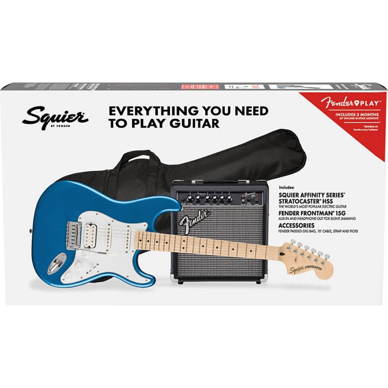 Miniatura: Squier | CURSO DE GUITARRA +  Pack Stratocaster® HSS Affinity