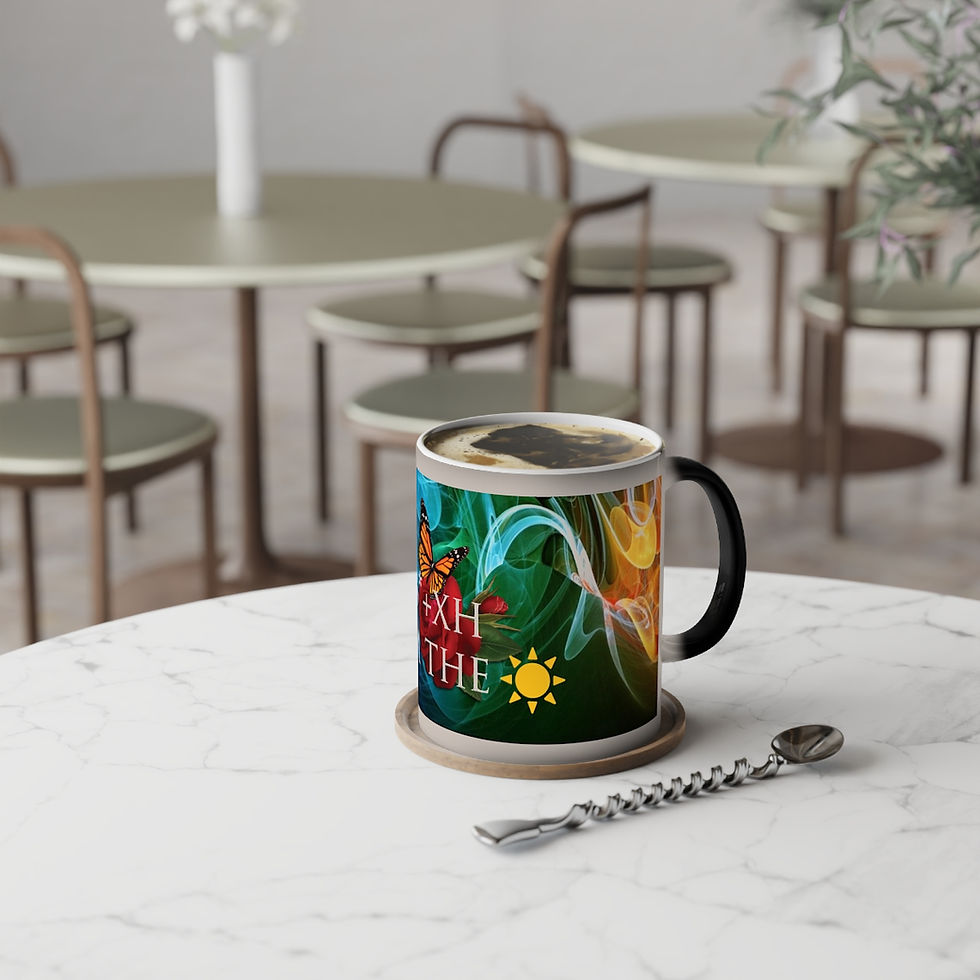 Thumbnail: “B*+xh I am the ..." Color-Changing Mug, 11oz