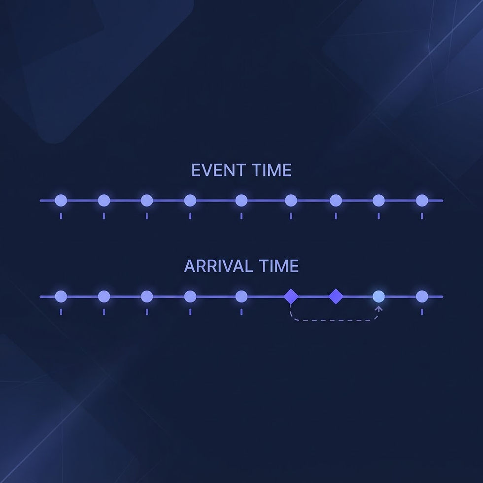 Operating Safely with Delayed and Out-of-Order Data
