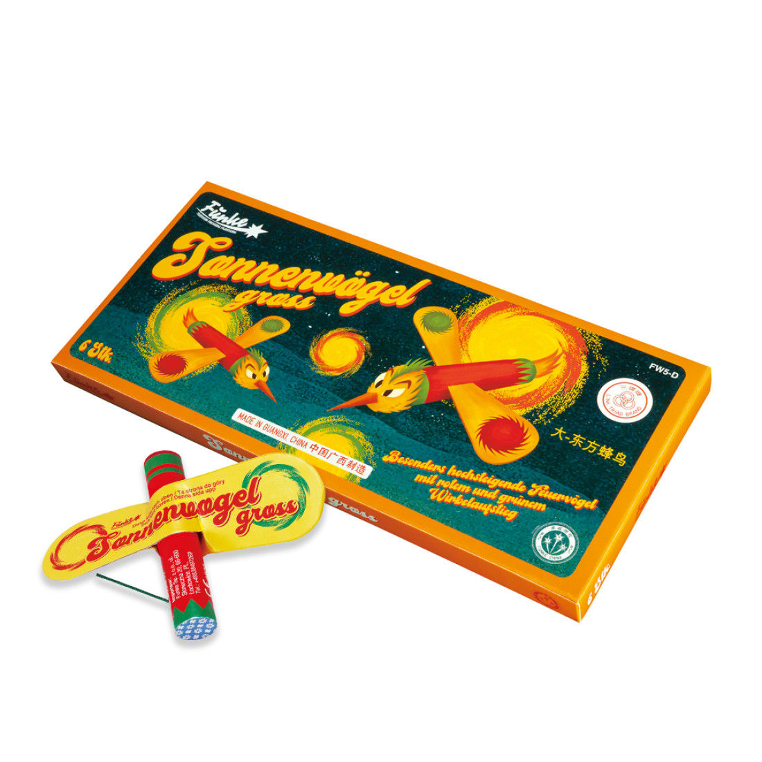 Funke Sonnenvogel Groß - 6er Schachtel