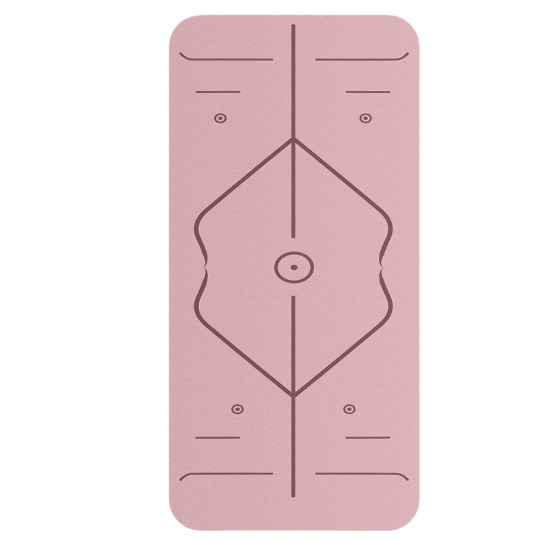 Miniaturbild: TPE Non-Slip Yoga Mat with Shock Absorption