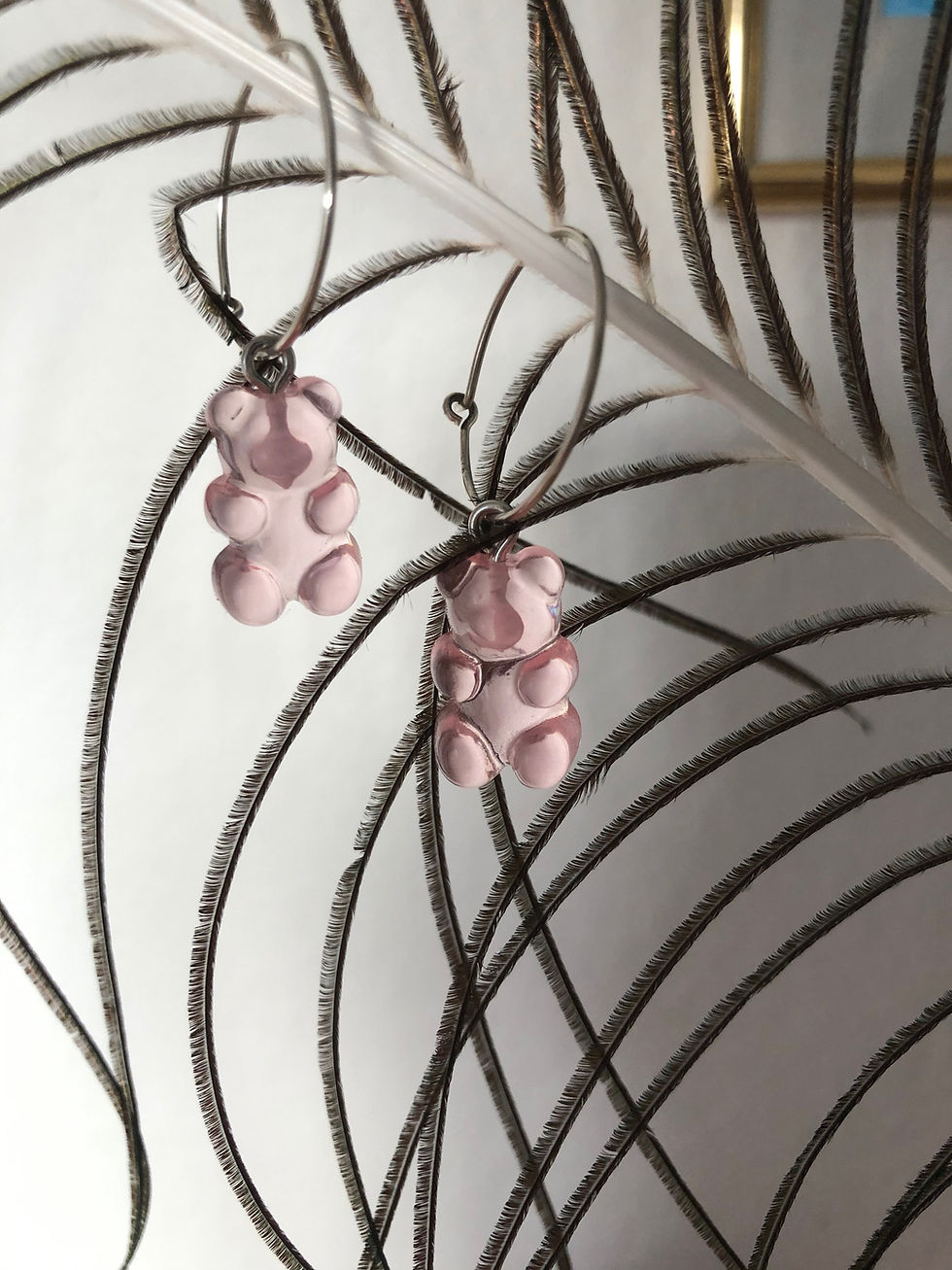 Miniaturebillede: Vingummi Øreringe hoop