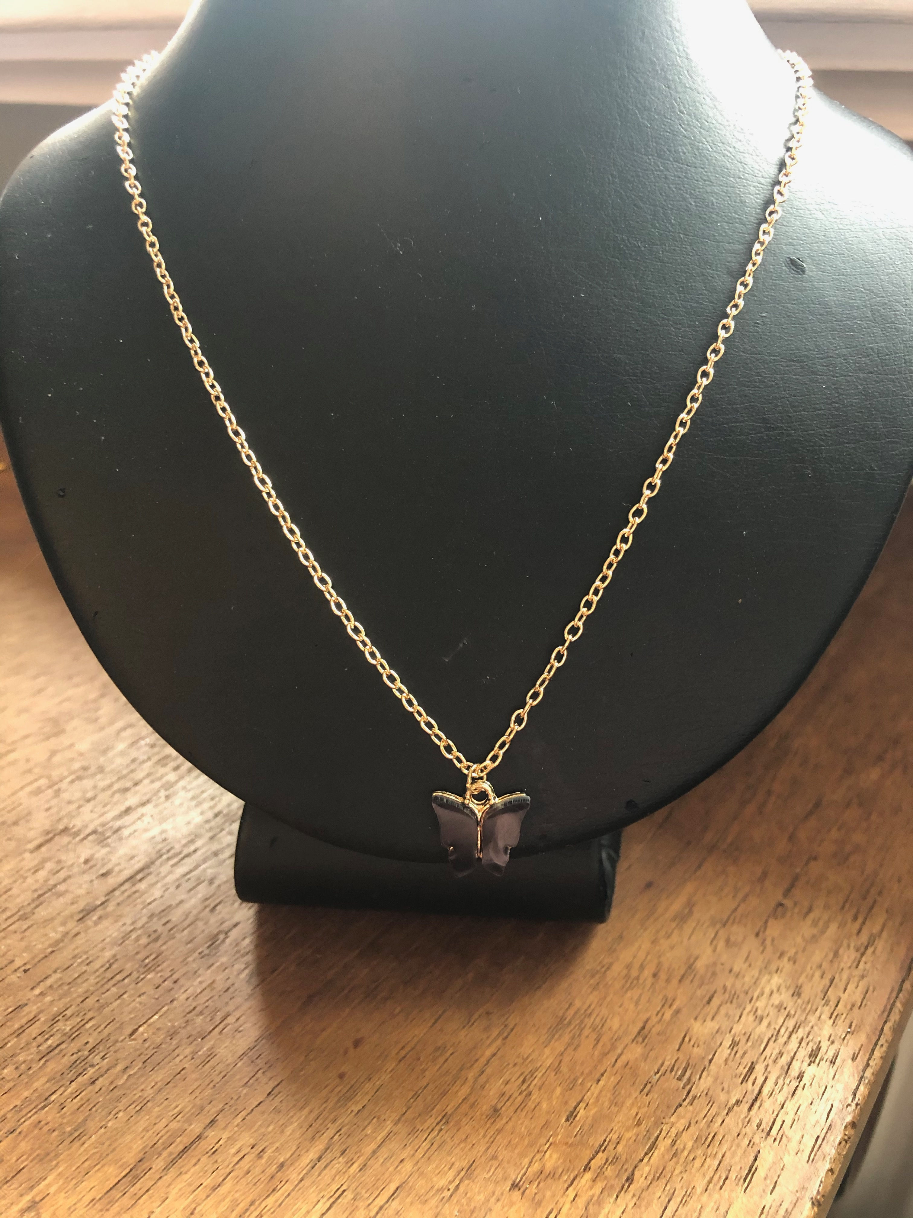 Sommerfugle halskæde