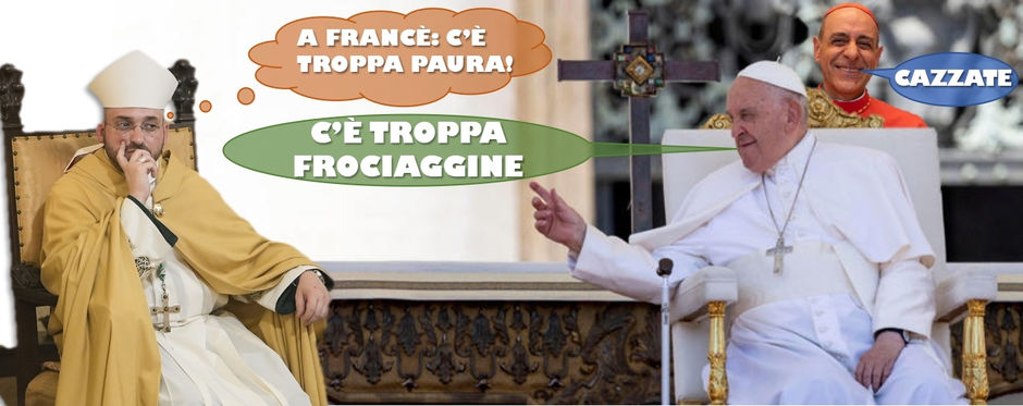 A Francè: ma che frociaggine? C'è troppa paura!