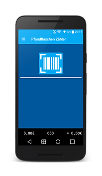 Pfandflaschen Zähler
