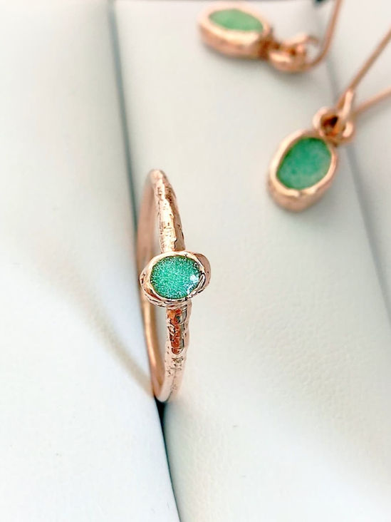 Engagement jewelry for proposals and bridal jewelry sets for weddings
Rose gold promise rings for couples