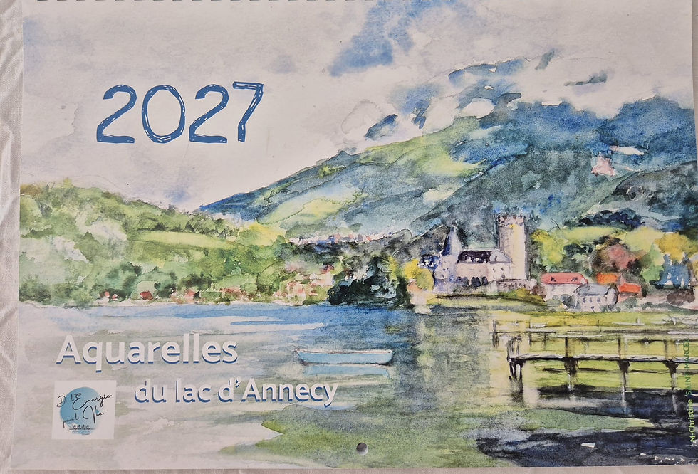 Calendrier 2027 au profit de la section "De l'Energie pour la Vie"