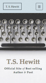 Kunst & kreativitet hjemmesideskabeloner – Forfatter & digter