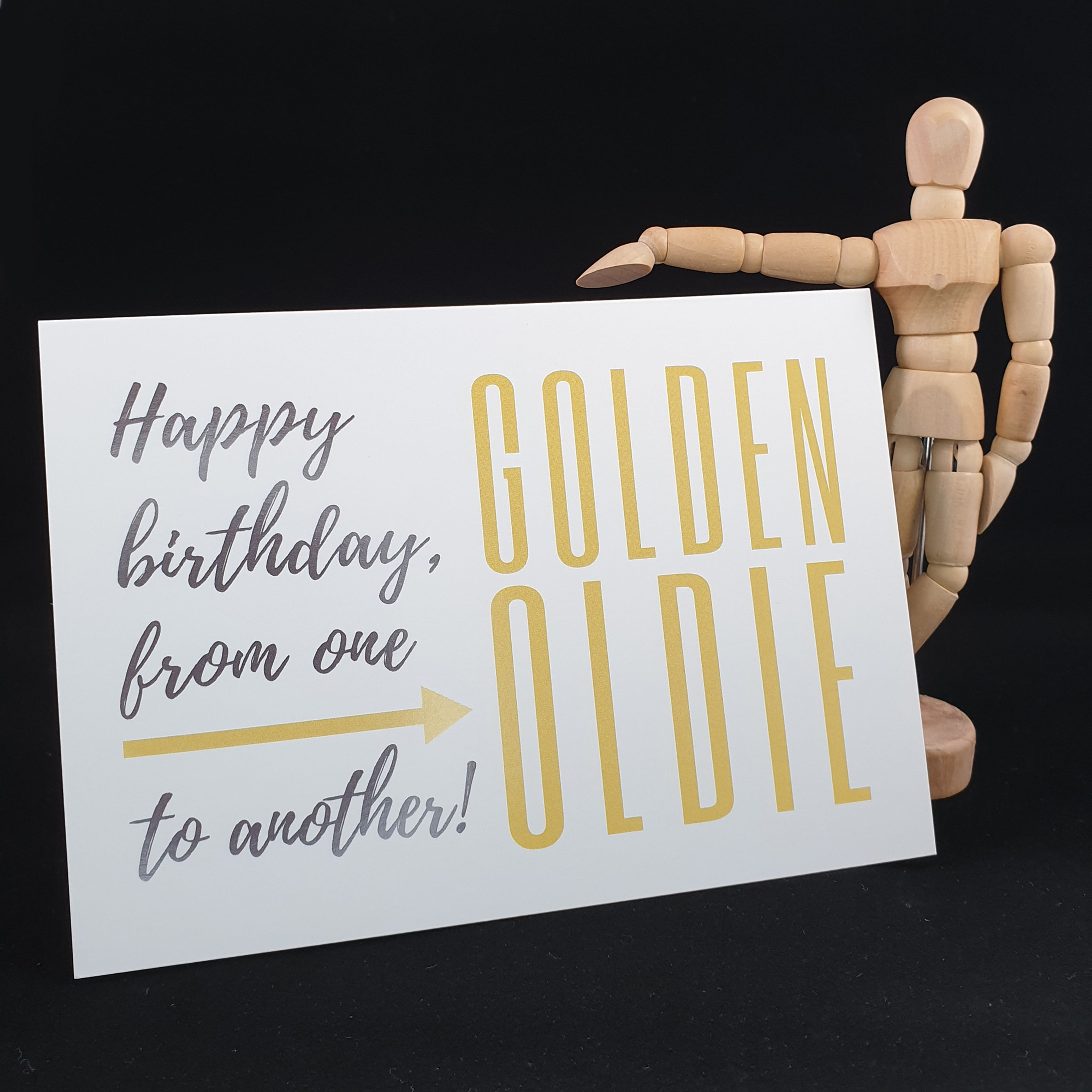 Dagger's Veil | Happy birthday from one golden oldie to another.