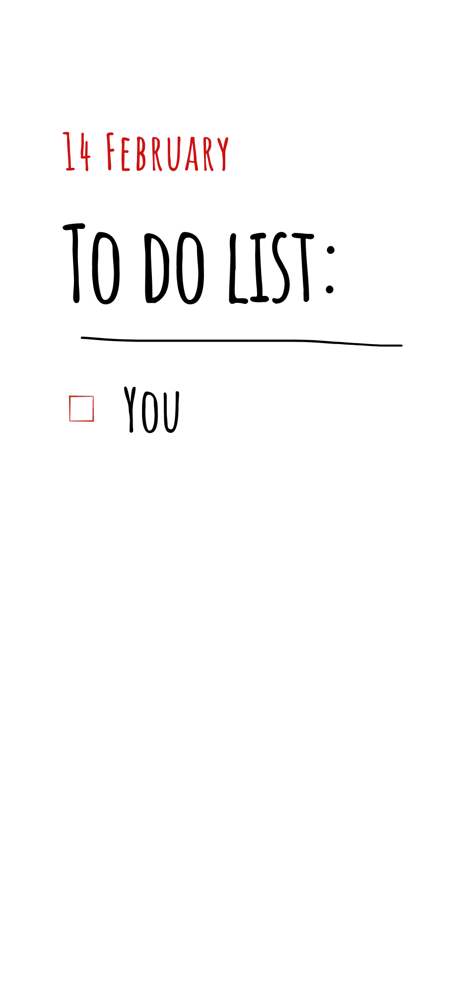 Dagger's Veil | 14 February To do list