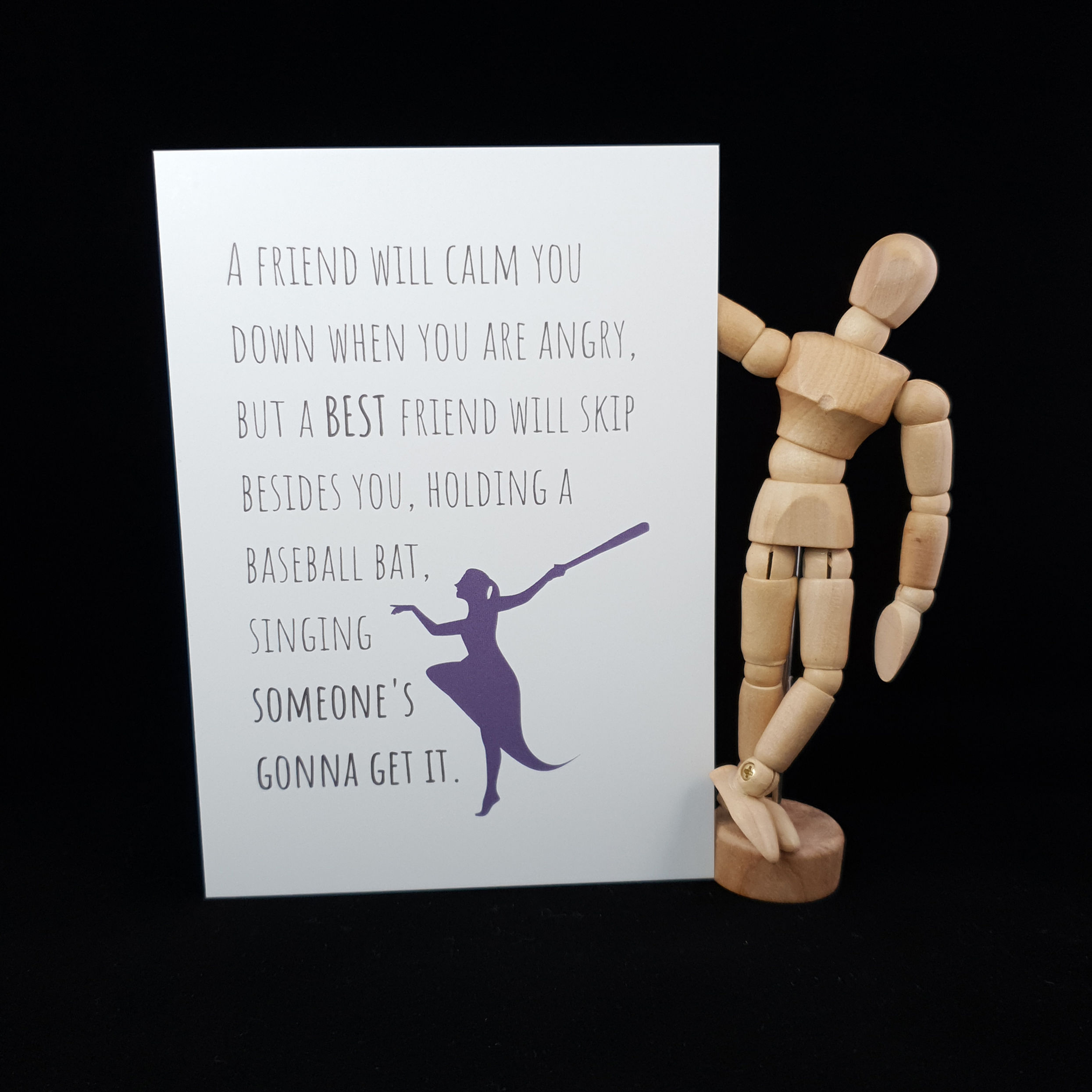 Dagger's Veil | A friend will calm you down when you are angry