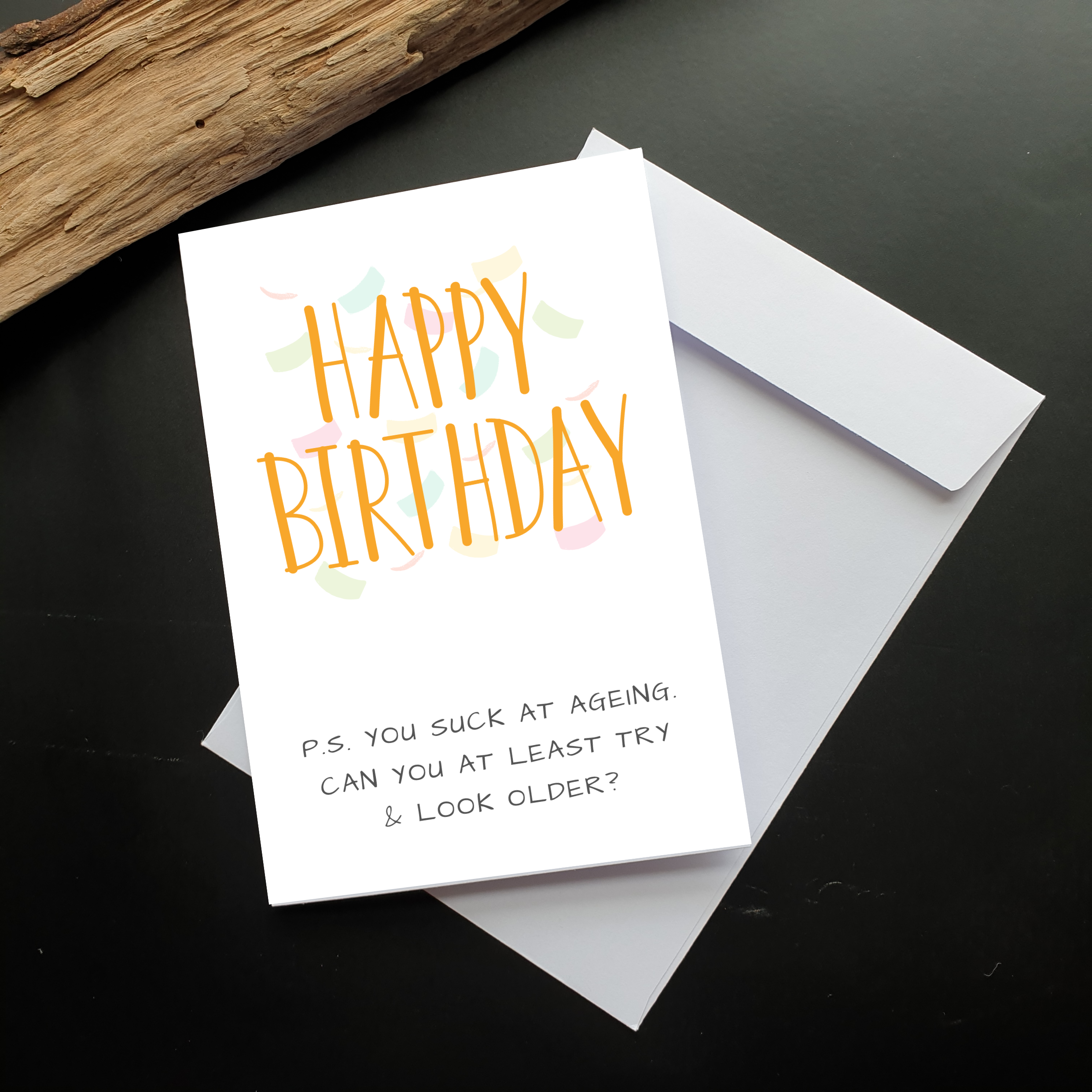 Dagger's Veil | Happy Birthday: p.s. you suck at ageing