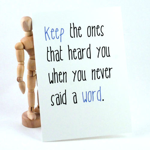 Dagger's Veil | Keep the ones that heard you when